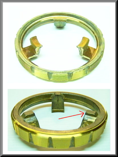 Bague de synchro 1ère vitesse – Renault 12 – Renault 15 - Renault 17 - Renault 16 - OEM 7700557051