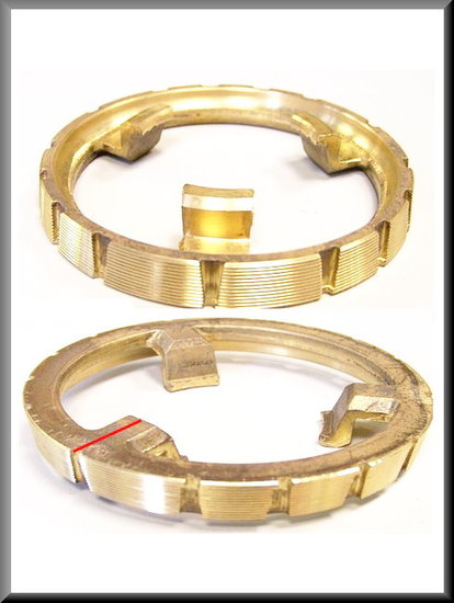 Synchromesh ring 2nd gear – Renault 12 – Renault 16 - Various Renault models - OEM 7700557052