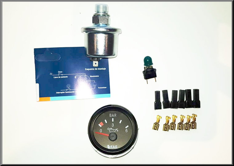 Oliedruk meter – Renault 12 – Renault 15 - Renault 17 - Renault 16 - OEM 739821