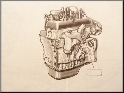Motorblok type 843 1647 cc – Renault 16 TX – OEM 7701457104