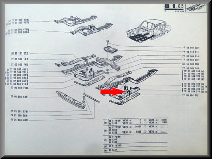 Chassis beam left