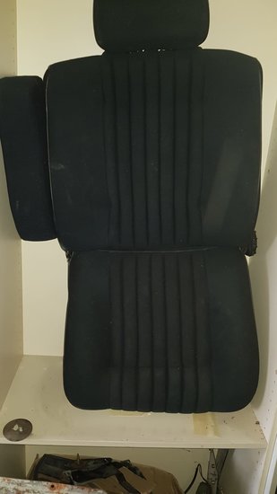 Siège conducteur Pullman noir – Renault 16