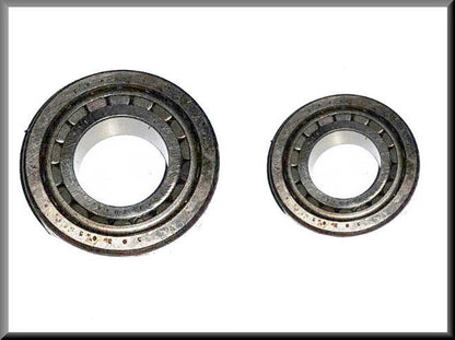 Jeu de roulements de roue pour l'essieu arrière (25x47x15/15.25 diamètre intérieur 20x42x15/15.25 diamètre extérieur) – Renault 16 (1977 à 1980) – OEM 7903090058 / 7903090057