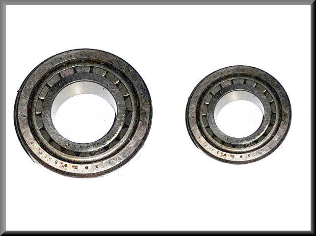 Set roulements de roue pour essieu arrière (25x52x16.25 int. 20x47x15.25 ext.) – Renault 16 (1968-1977) – OEM 7703090167 / 7700502547