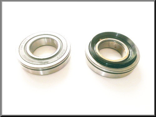 Jeu de roulements de roue avant (72x35x21 mm et 72x35x17mm) – Renault 16 – OEM 0855967900 / 0855968000
