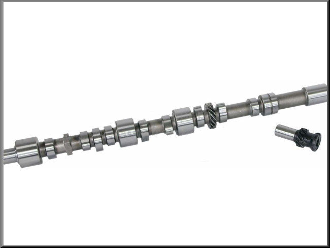Camshaft with ignition gear (807 843 845 engine) – Renault 16 – OEM 7701450287