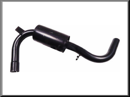 Silencieux intermédiaire – Renault 16 TS (1151) – OEM 7700504186