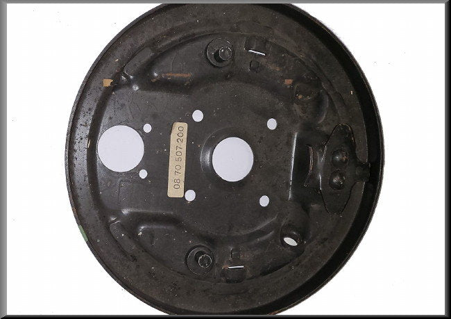 Brake shoe plate left (Bendix) – Renault 16 L (1150) – OEM 0870507200
