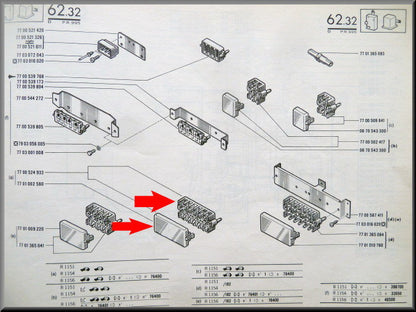 Boîte à fusibles – Renault 16 – OEM 7700524933