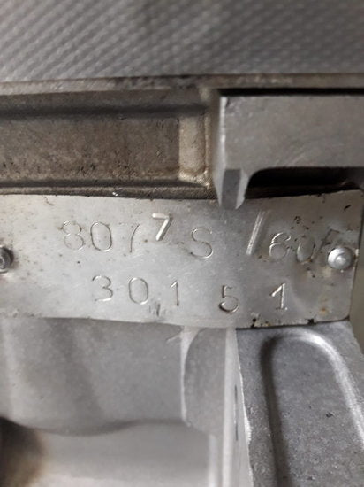 Motorblok type 807 – Renault 15, Renault 17