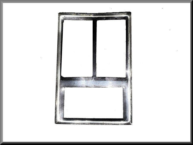 Kader schakelaars (chroom) – Renault 16 TS – OEM 7700508645 (chroom)