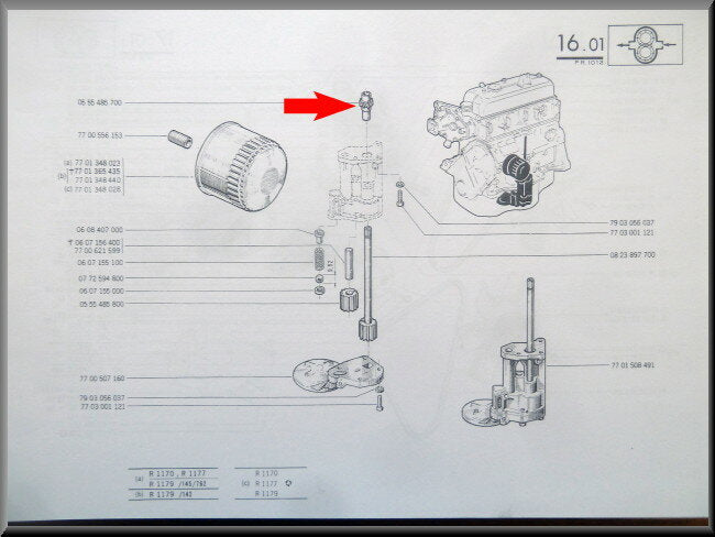 Distributie tandwiel – Renault 12 – Renault 15 - Renault 4 - Renault 5 - OEM 0555485700