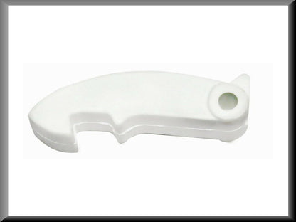 Bovenste haak achterklepslot wit – Renault 12 – OEM 7700509887