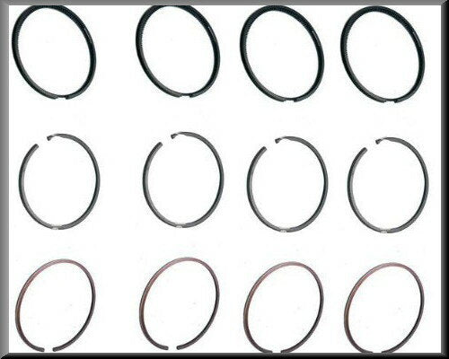 Zuigerveren (set) – Renault 12 Gordini – Renault 15 - Renault 17 - Renault 16 - OEM 7700500015 / 0608424000 / 7700508155