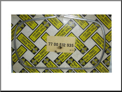 Chrome headlight rim – Renault 12 – OEM 7700512935