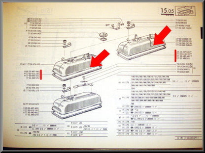 Joint de couvre-culasse – Renault 12 – Renault 15 - Renault 5 - OEM 7701348574