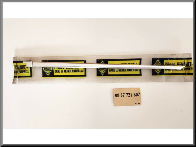 Moulure droite – Renault 16 TS – OEM 0857721807