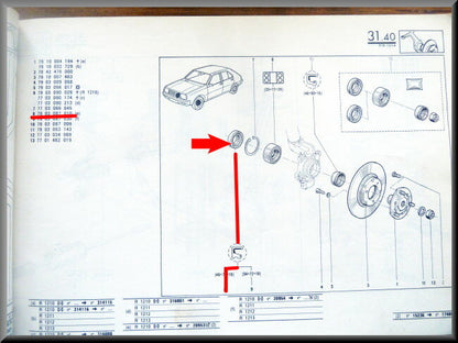 Joint spi (48-72-10 mm) – Renault 14 – OEM 7903087010 – NOS