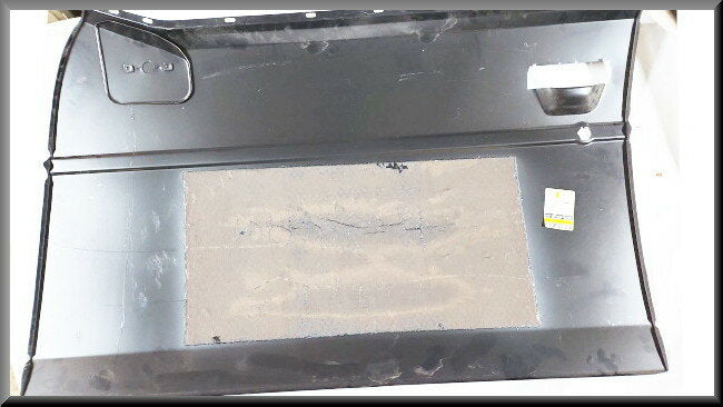 Door plate front right - Renault 20 - Renault 30 - Renault 18 - OEM 7701556767 - NOS