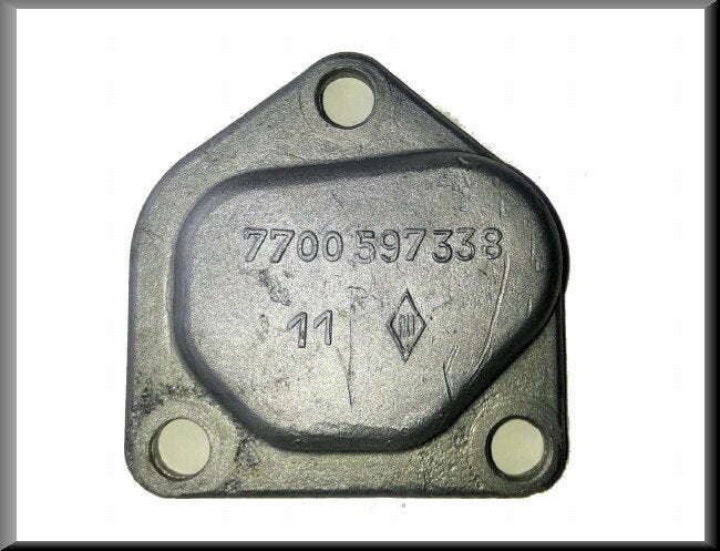 Plaque de recouvrement carter d'embrayage (BV 5) – Renault 16 – OEM 7700552710