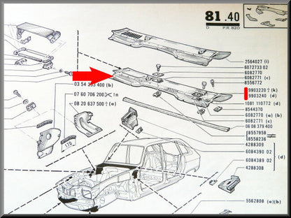 Pare-brise – Renault 16 – OEM 0990324000