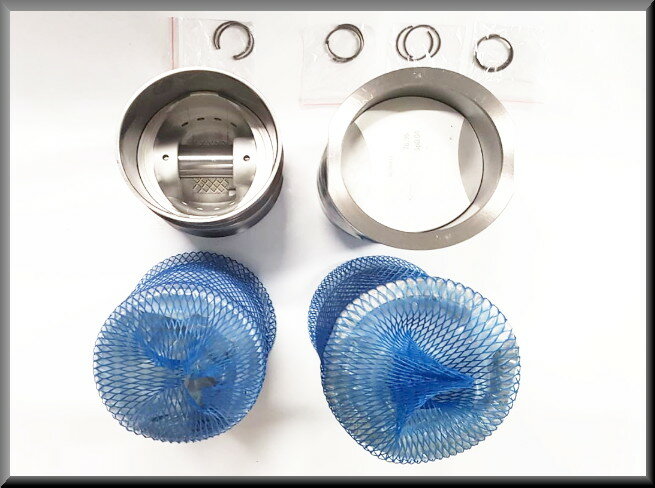 Pistons avec chemises – Renault 12 Gordini