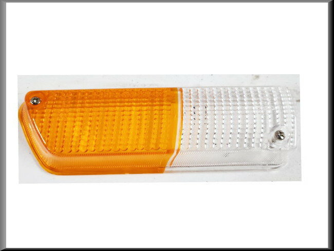 Verre de clignotant droit – Renault 20 - Renault 30 – OEM 7701018519 – NOS