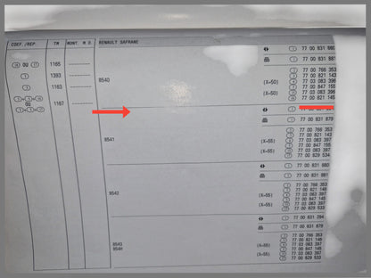 Silenciador final - Renault Safrane - OEM - 7700821145