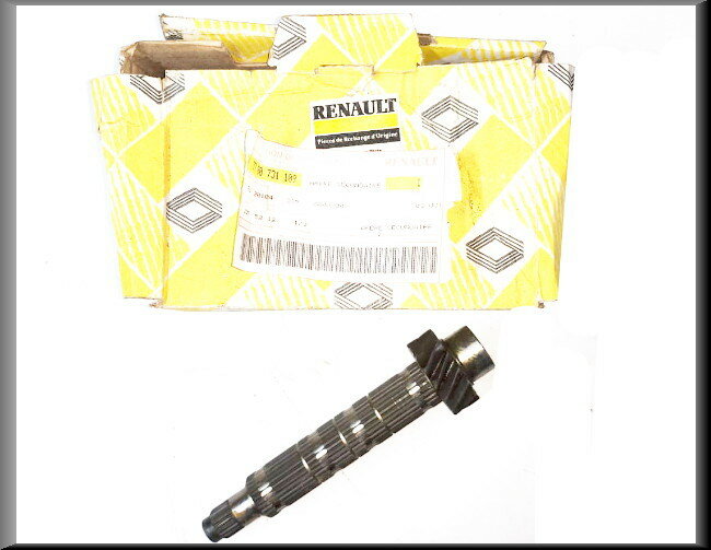 Arbre secondaire – Renault 5 - Renault 19 – OEM 7700731109