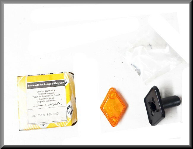 Clignotant aile – Renault 14 – Renault divers - OEM 7700666805 – NOS