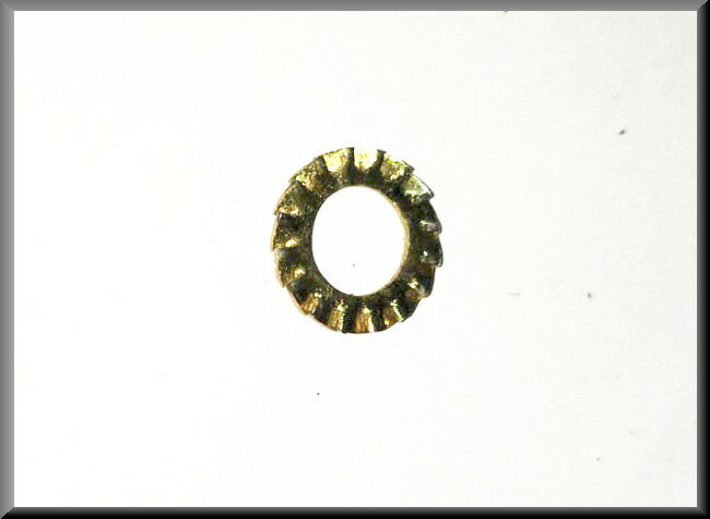 Rondelle frein M10 double denture – Renault 16 – OEM 7903056017