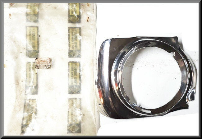 Enjoliveur de phare droit – Renault 6 – OEM 0354334000 – NOS