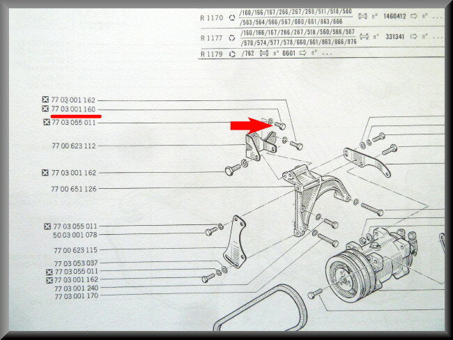 Bout M8x18 (geel gepassiveerd) – Renault