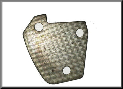 Plaque de calage serrure de porte avant 2 mm – Renault 16 – OEM 0428761400 / 0428761700