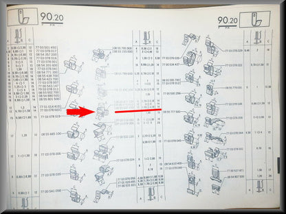Serre-câble (A=15 B=1,30-2,1 C=14) – Renault 16 – OEM 0855595600