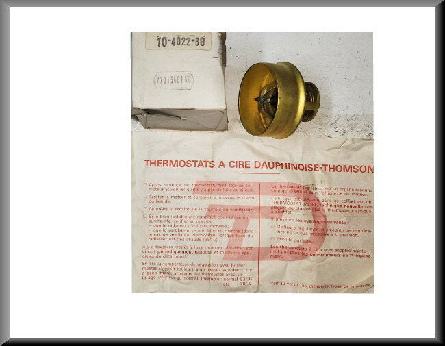 Thermostaat 88 graden  – Renault 20 – OEM 7701348140 – NOS