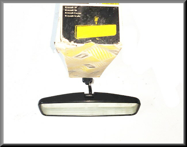 Rétroviseur intérieur – Renault 20 - Renault 30 – Renault Fuego - Renault Trafic - OEM 7701349373 – NOS