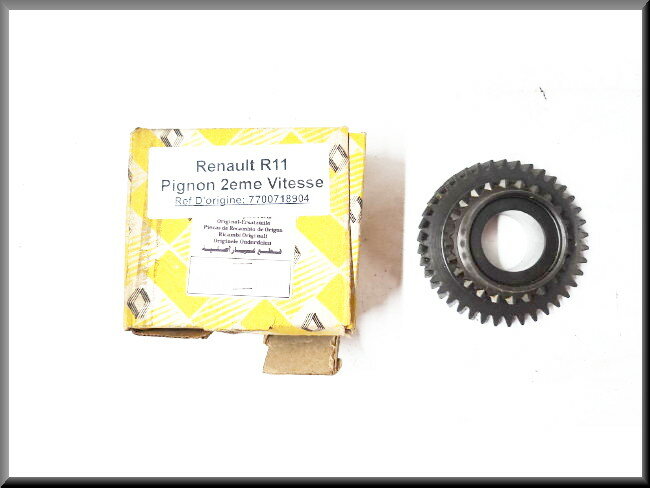 Pignon de 2ème vitesse – Renault 11 - Renault 19 – OEM 7700718904 – NOS