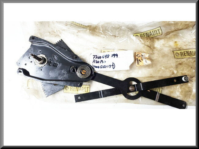 Mécanisme de lève-vitre avant gauche – Renault 20 - Renault 30 – OEM 7700648099 – NOS
