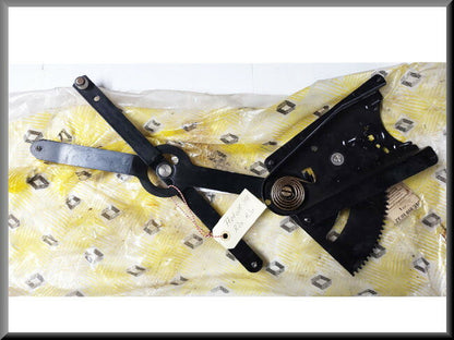 Mécanisme de lève-vitre avant droit – Renault 20 – Renault 30 – OEM 7701018345 – NOS