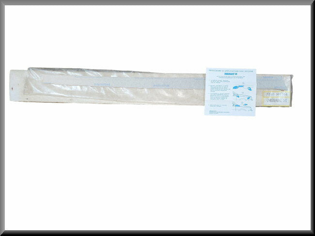 Striping motorkap rechts  – Renault 14 – OEM 7701365514 – NOS