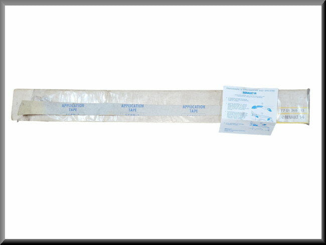 Striping motorkap links  – Renault 14 – OEM 7701365513 – NOS
