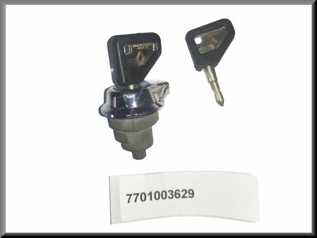 Achterklepslot met 2 sleutels RONIS  – Renault 12 – OEM 7701003629 / 7701459866 – NOS