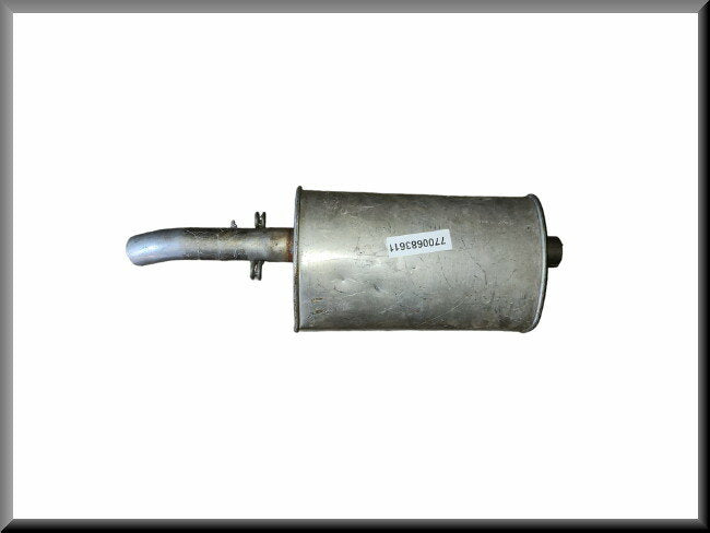 Uitlaat demper  – Renault 18 (1345) – OEM 7700683611 – NOS