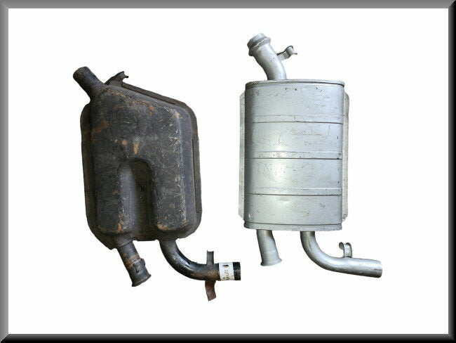Silencieux d'échappement WALKER RE 1671 4708 – Renault 30 - Renault 25 – OEM 7700663768 – NOS