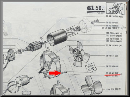 Inbusbout met ring – Renault 16 – OEM 7703001025