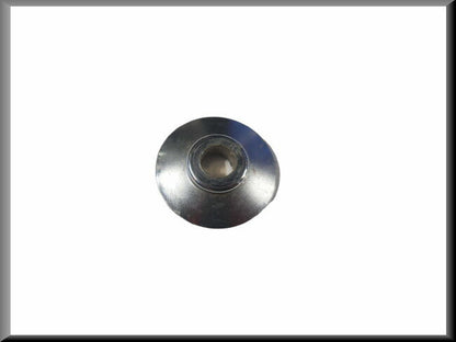 Door handle rosette (chrome) – Renault 16 – OEM 7700584571 – Used