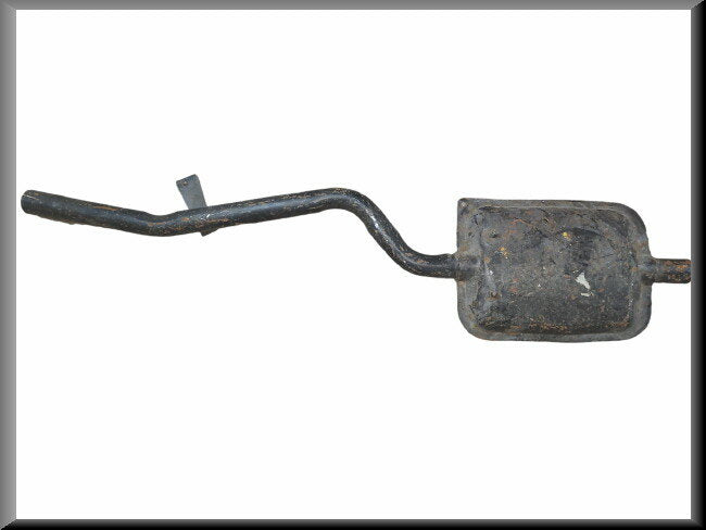 Exhaust muffler – Renault 12 Gordini, Renault 15, Renault 17 – OEM 7700544055 – NOS