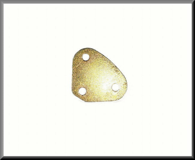 Plaque de calage gâche de serrure arrière (1 mm) – Renault 16 – OEM 7700500813