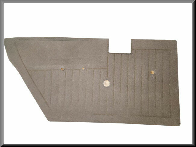 Garniture de porte (marron couleur numéro 13) arrière gauche – Renault 16 TS – OEM 0821778561